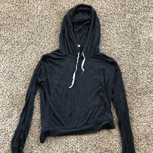 Light, pullover hoodie